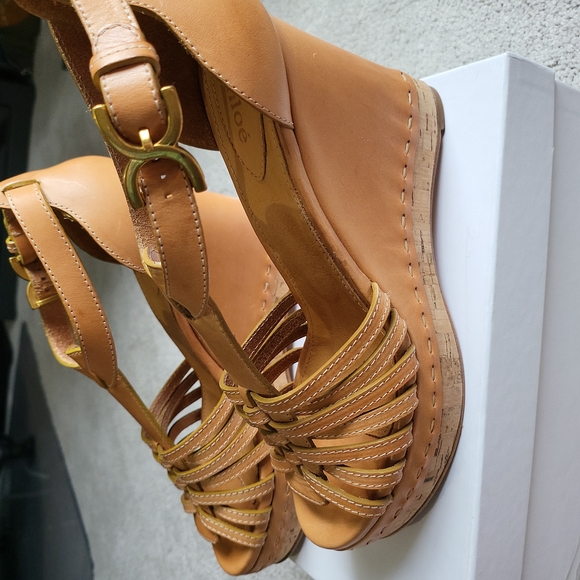 Chloe Marcie wedge sandal - Picture 3 of 9